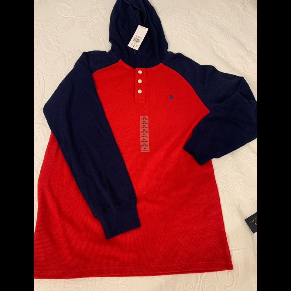 Boys XL Polo hoodie